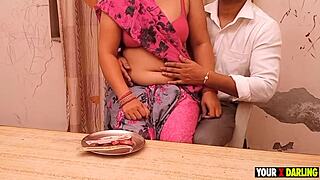 I bent over my Indian college stepsister for doggystyle on Rakhi