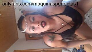 Watch this teen 18+ masturbate in bondage!