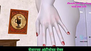 What a Cute Teen Posing in This Animated 3D Hentai!