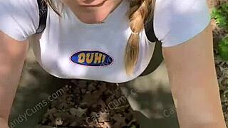 Unexpected deepthroat encounter on the hiking trail.