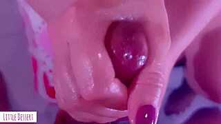 little dessert invites fan to bedroom for great fucking