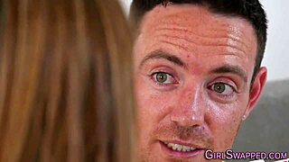 Horny Stepdaughter Receives Facial Cumshot