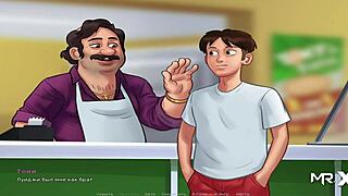 Summertime saga episode where you need more money.