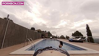 la vecina says, 'i'm so horny, let's fuck outdoors!'