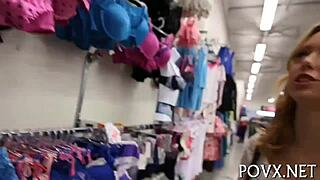 Lucy Tyler's sloppy blowjob is so rough!