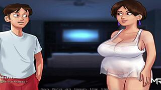 i can't believe this mature pussy in summertime saga wants sex again