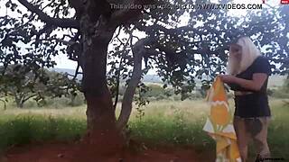 pornstar fucks teen blonde with big cock on public road