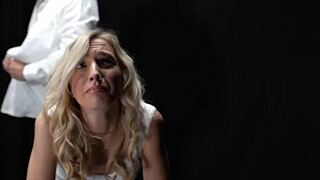 Huge tits teen bangs hard in homemade first video