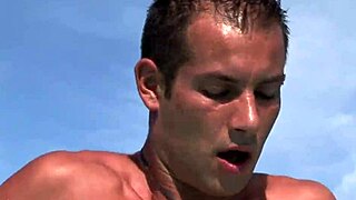 gorgeous blonde girl banged outdoors by the pool 😍