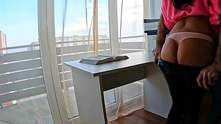 stepbro seduced me to passionate sex, wet pussy dripping first time