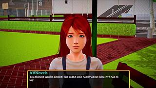 in my new family, this redhead teen 18+ gets involved in amateur cartoon adventures.