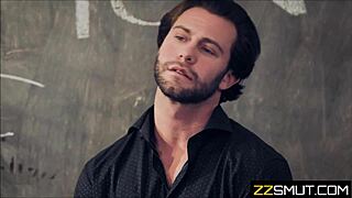 student in classroom with teacher and principal