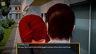 in my new family, this redhead teen 18+ gets involved in amateur cartoon adventures.