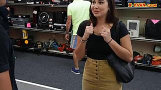 i spied on big tits college girl getting banged by pawn man