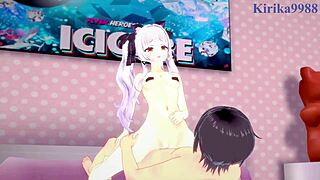 Murasaki Shion Intense Hentai Fuck