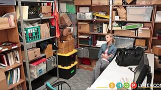 Teenshoplifter Com - Skinny Blonde Emma Hix Busted for Shoplifting