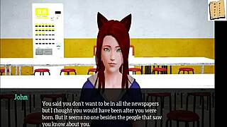 My New Family 132: Teen Redhead with Small Tits in 3D Cartoon Hentai Scene