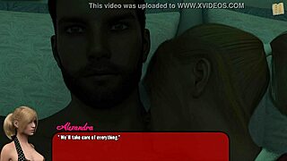 Alexandra 188 in Blonde 3D Anime Game