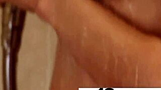 Tiny teen masturbates her wet pussy. She reaches female orgasm.