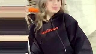 18 year old Petite Taylor Hatala’s seductive dance performance