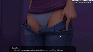 Steamy footjob and blowjob from a seductive stepmom in public: Part 24