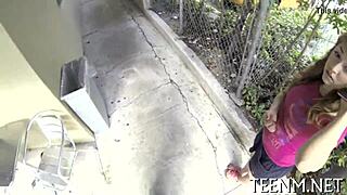 Honey Courtney Loxx Sucks Cock For Cash