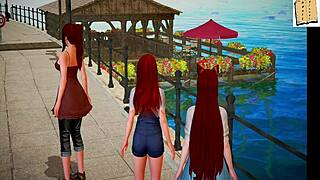 My new family episode features redhead teen with small tits