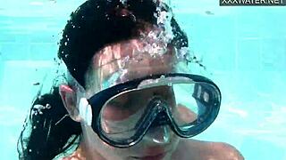 Minnie Manga Teen Sucking Eduard Cock Hardcore Fucking Tight Pussy Cum in Swimming Pool