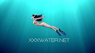 Minnie Manga Teen Sucking Eduard Cock Hardcore Fucking Tight Pussy Cum in Swimming Pool