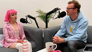 Evie rees plays video games in cute cosplay