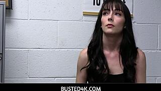 mall officer catches teen shoplifter and punishes her at work