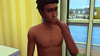 Indian stepmom catches stepson watching porn and masturbating, then has first-time sex on ranch