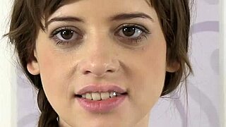 Shy teen Victoria fiercely sucks cock in intense POV action. Spitting and swallowing!