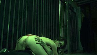 Guys dominate cute teen in heels