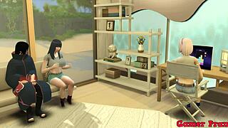 Itachi Pounds Hinata Hard in Akatsuki Porn