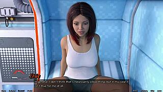 Hey, wanna join a bisexual threesome in space with us?