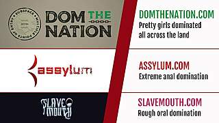 Is your cum hungry sub ready for ass pounding?