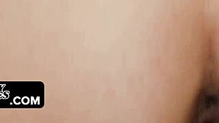 Gorgeous Teen Selena Love Takes Stepbrothers Cum