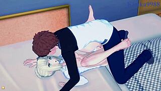 saber and rin tohsaka intense sex with shirou emiya