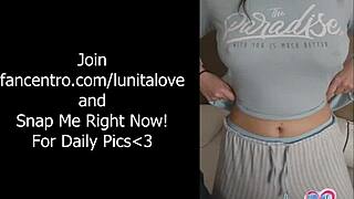 perfect amateur titfuck in bra leads to cum explosion 😈