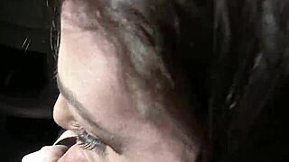 Stranded Teen Engages In Oral Acts And Fucking Until Outdoor Facial In Public