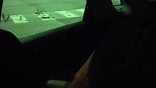 french dogging - my wife in public parking squirts and fucks a voyeur - caught by strangers - misscreamy
