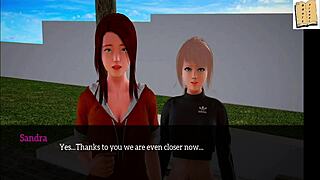 Just chilling with My New Family 126, watching teen cartoon antics