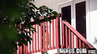 mofos catches big butt blonde mickey blue making a wild ffm tape