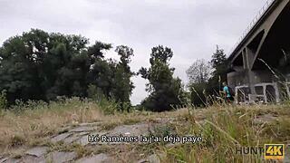 Hunt4k Angry Stallion Lets Hunter Fuck His Petite 18+ Friend For Cash