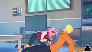 Koikatsu Sakura And Naruto Engage In Uncensored Sex