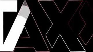 blonde cutie has fun with her man and a hitachi