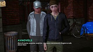 Eternum 253: Cute Curvy Teen with Big Tits in 3D Anime Game