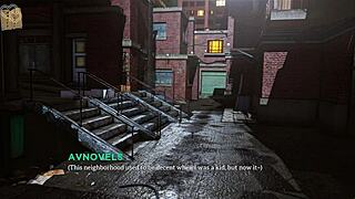 Eternum 253: Cute Curvy Teen with Big Tits in 3D Anime Game