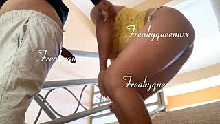 Caught my tenant masturbating, so I asked him to fuck me or I'll report him